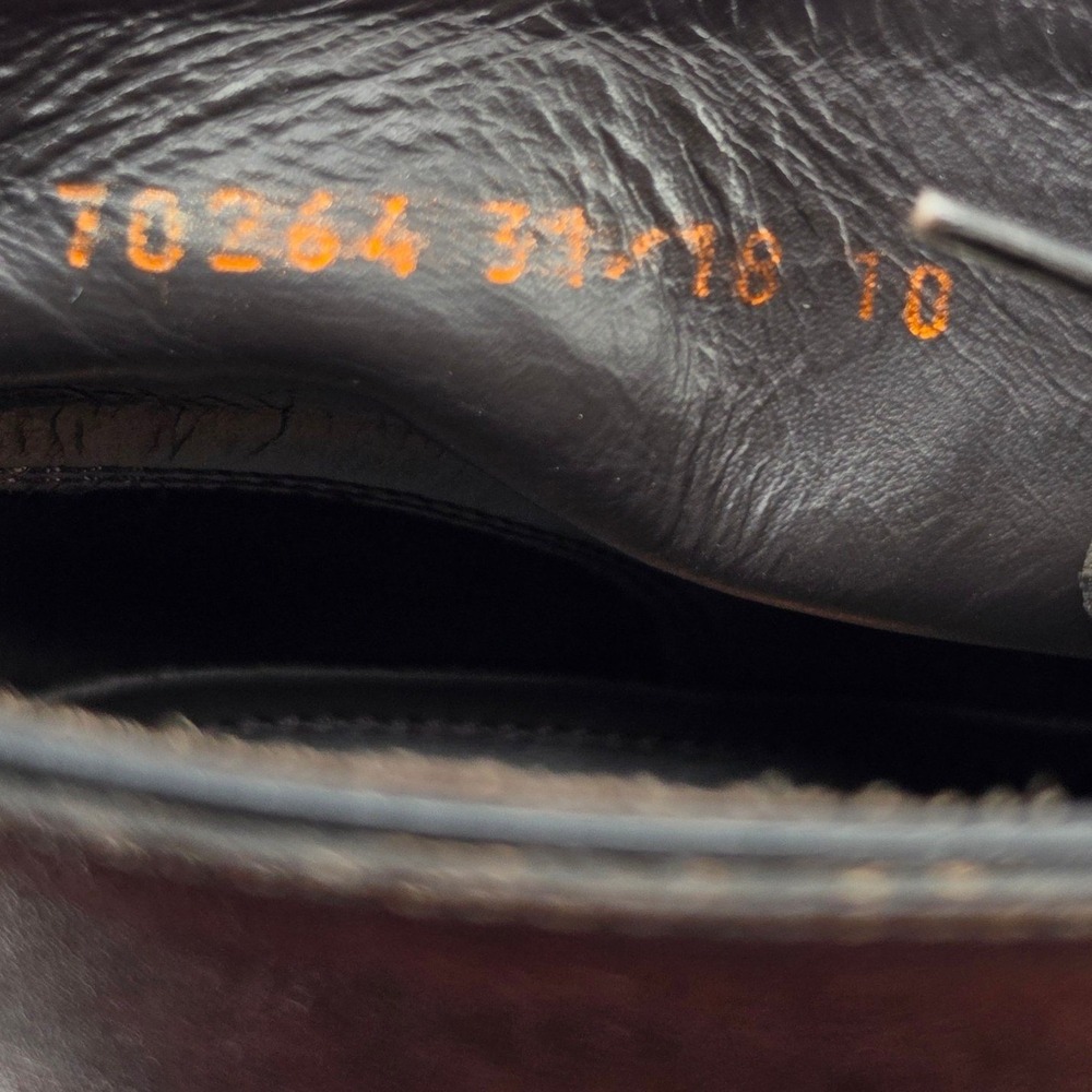 Allen Edmonds Mens 10 Brown Leather Chukka Boots USA Made Moc Toe Lace Up EUC - Picture 6 of 7